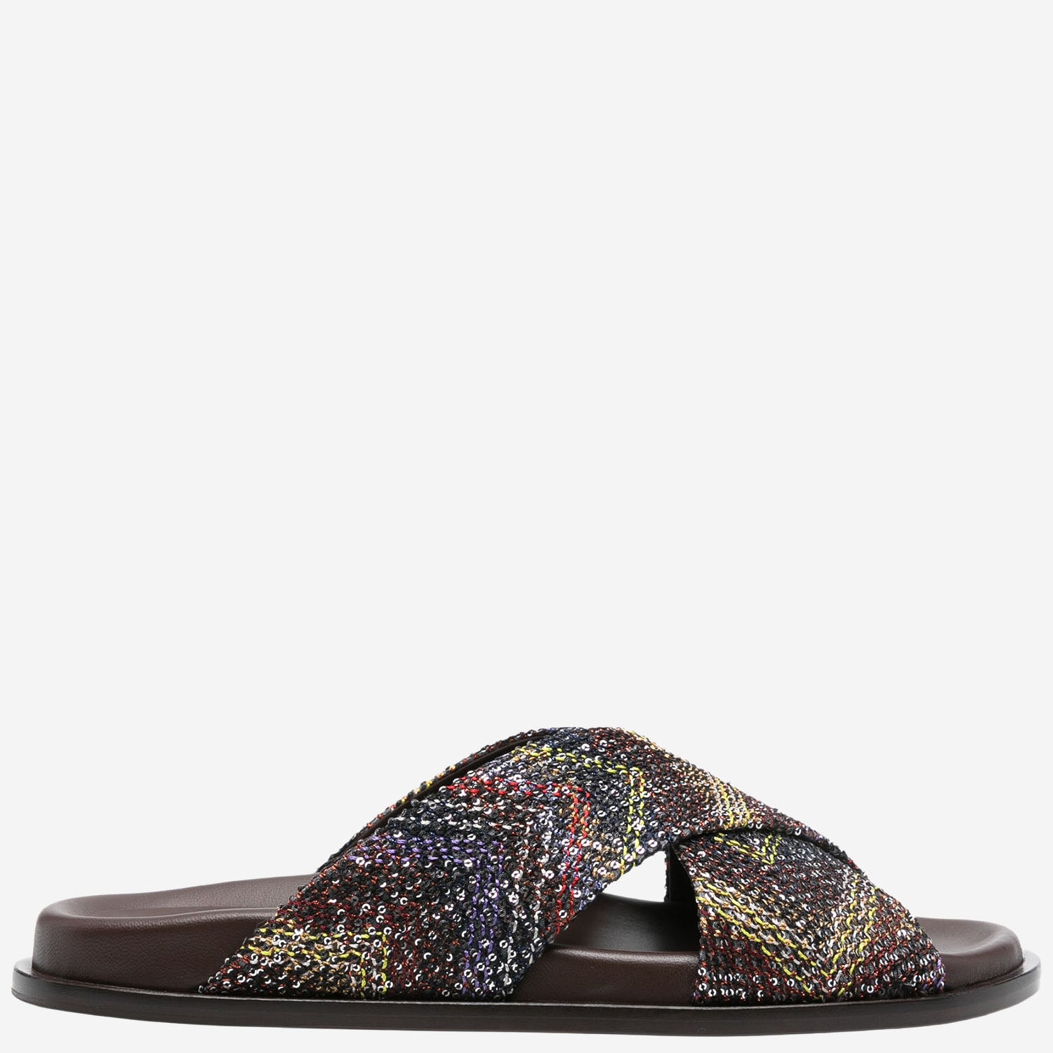 MISSONI SANDALI INCROCIATI CON PAILLETTES