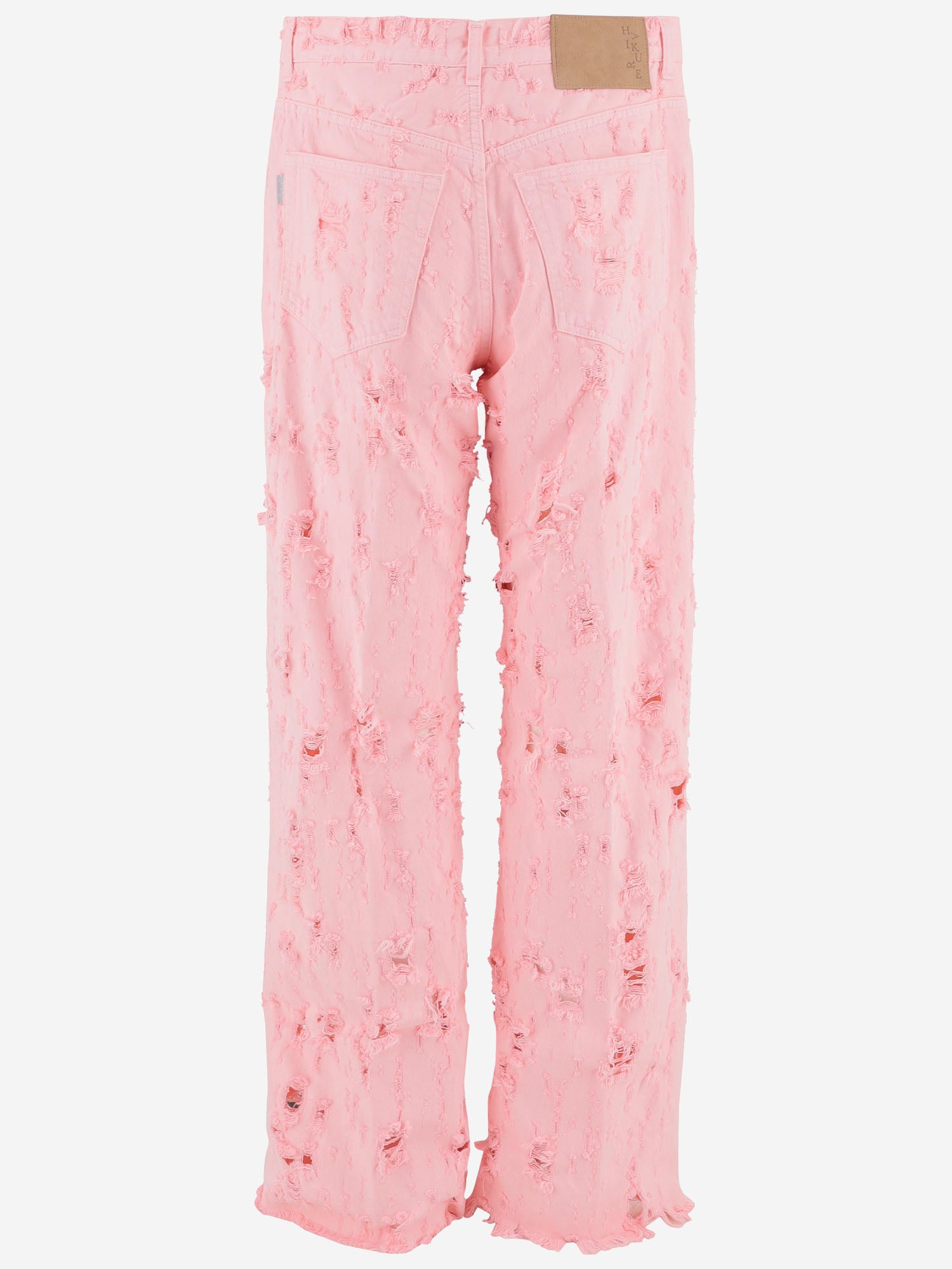HAIKURE JEANS BONNIE BULL DESTROY IN COTONE, view 2