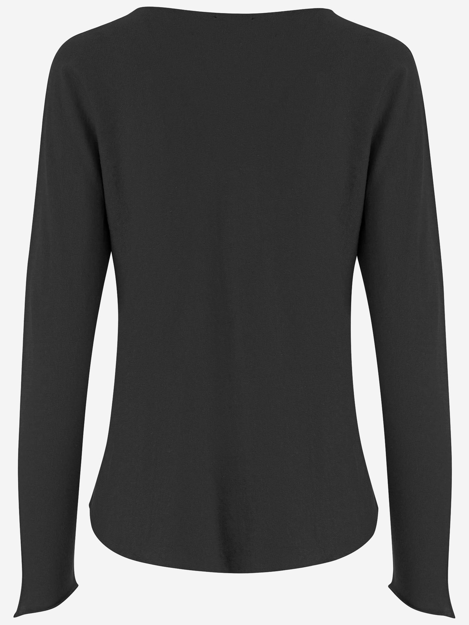 BRUNO MANETTI MAGLIA IN LINO E COTONE, view 2
