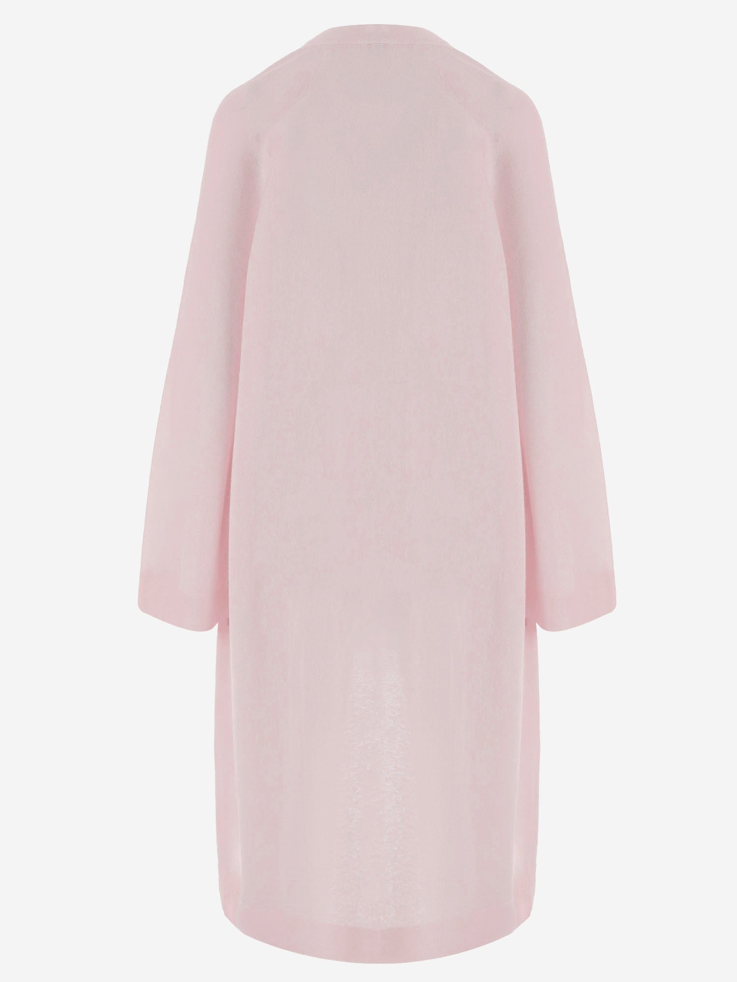 SASUPHI MAGLIA LUNGA APERTA IN CASHMERE E SETA, view 2