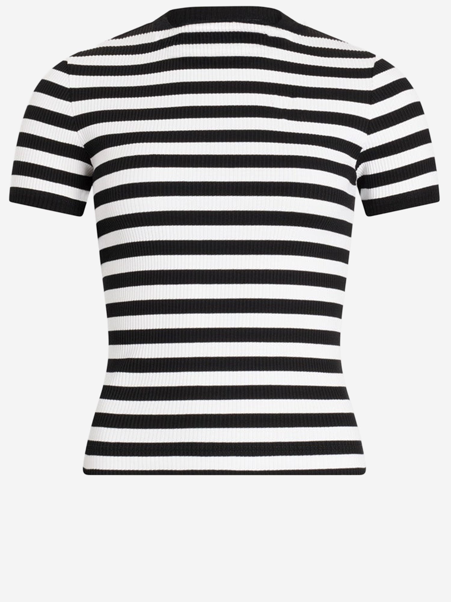 PATOU T-SHIRT IN COTONE CON MOTIVO A RIGHE, view 2