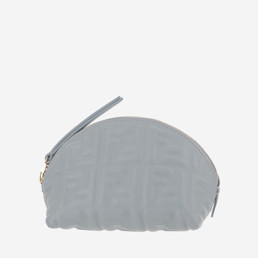 Fendi POCHETTE IN PELLE CON MOTIVO FF