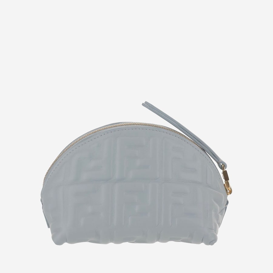 Fendi POCHETTE IN PELLE CON MOTIVO FF, view 3