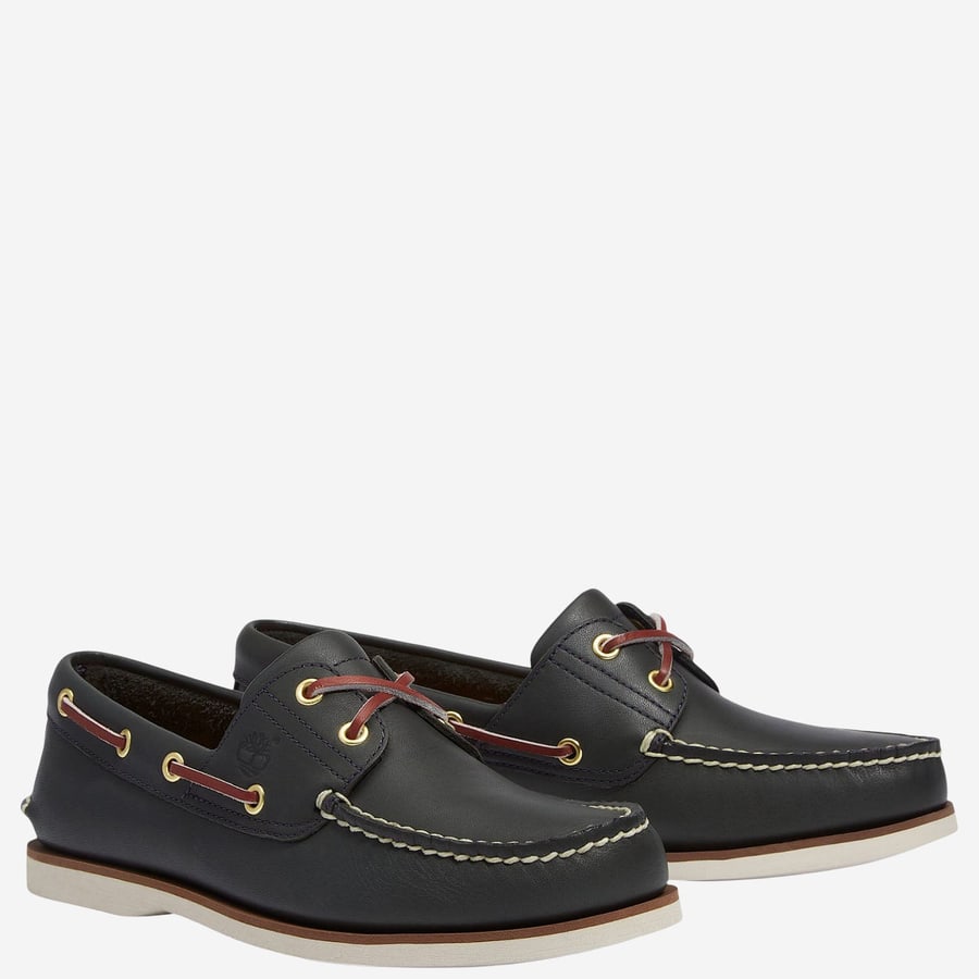 TIMBERLAND MOCASSINI CLASSIC BOAT IN PELLE, view 3