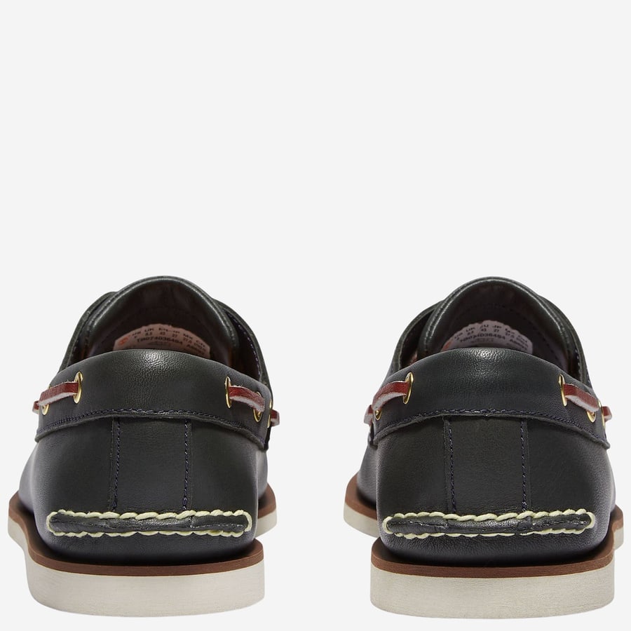 TIMBERLAND MOCASSINI CLASSIC BOAT IN PELLE, view 4
