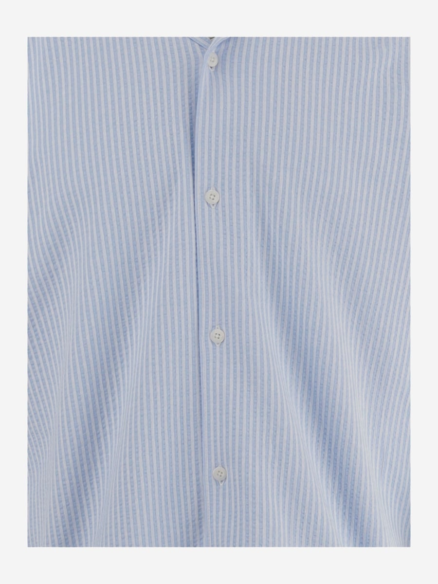 VINCE CAMICIA in cotone stretch, view 3