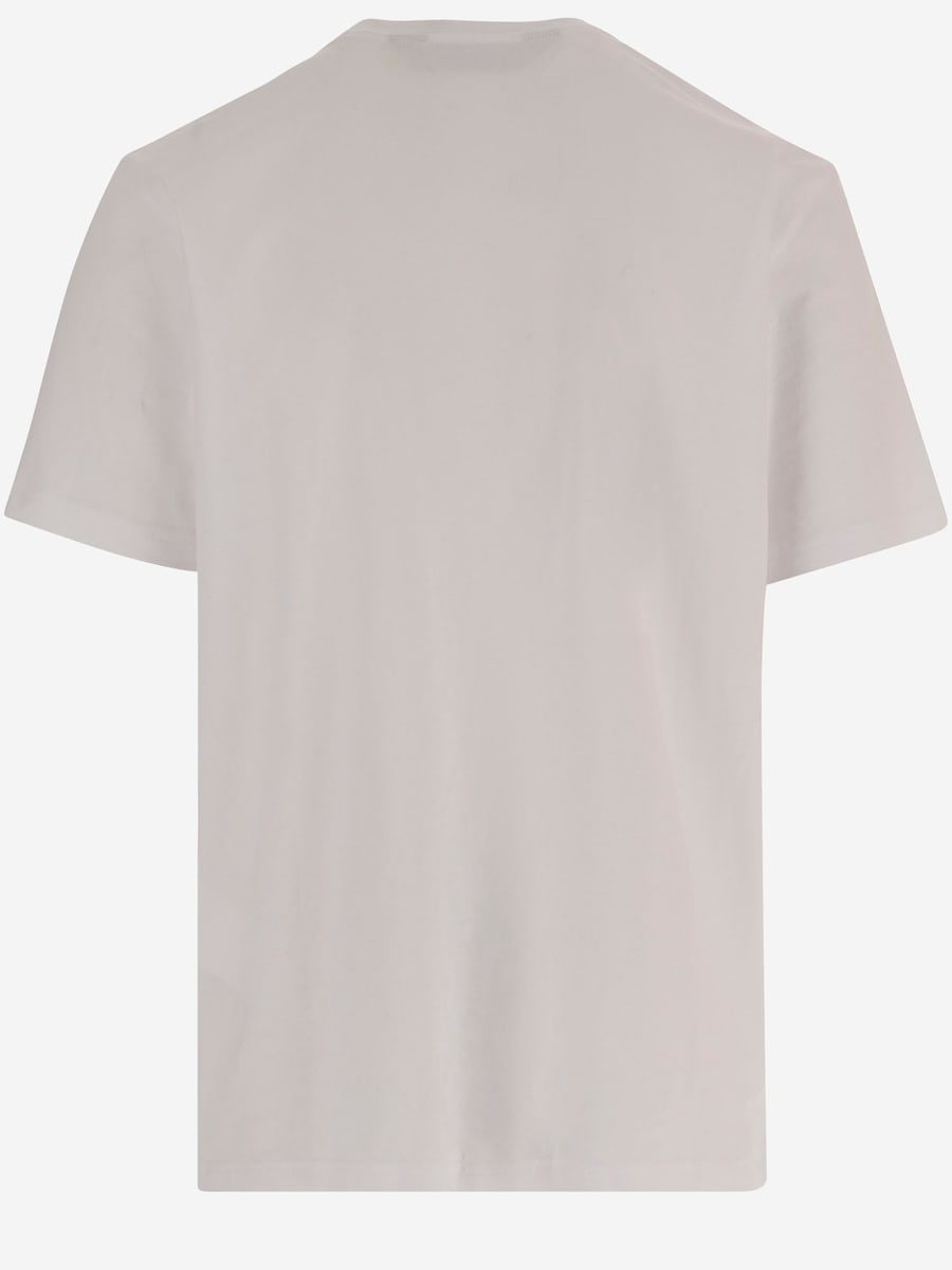 JUST CAVALLI T-SHIRT IN COTONE CON STAMPA, view 2