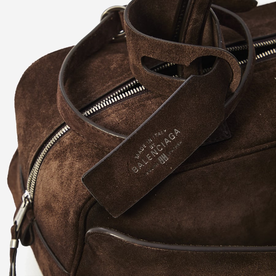 Balenciaga Borsa Bowling Carrie piccola, view 4