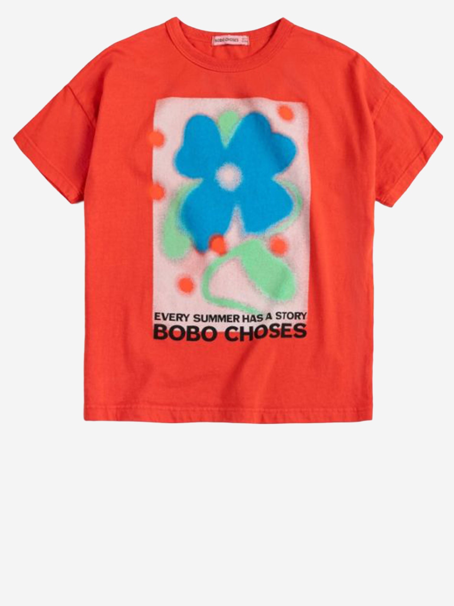 BOBO CHOSES KIDS T-SHIRT IN COTONE CON LOGO