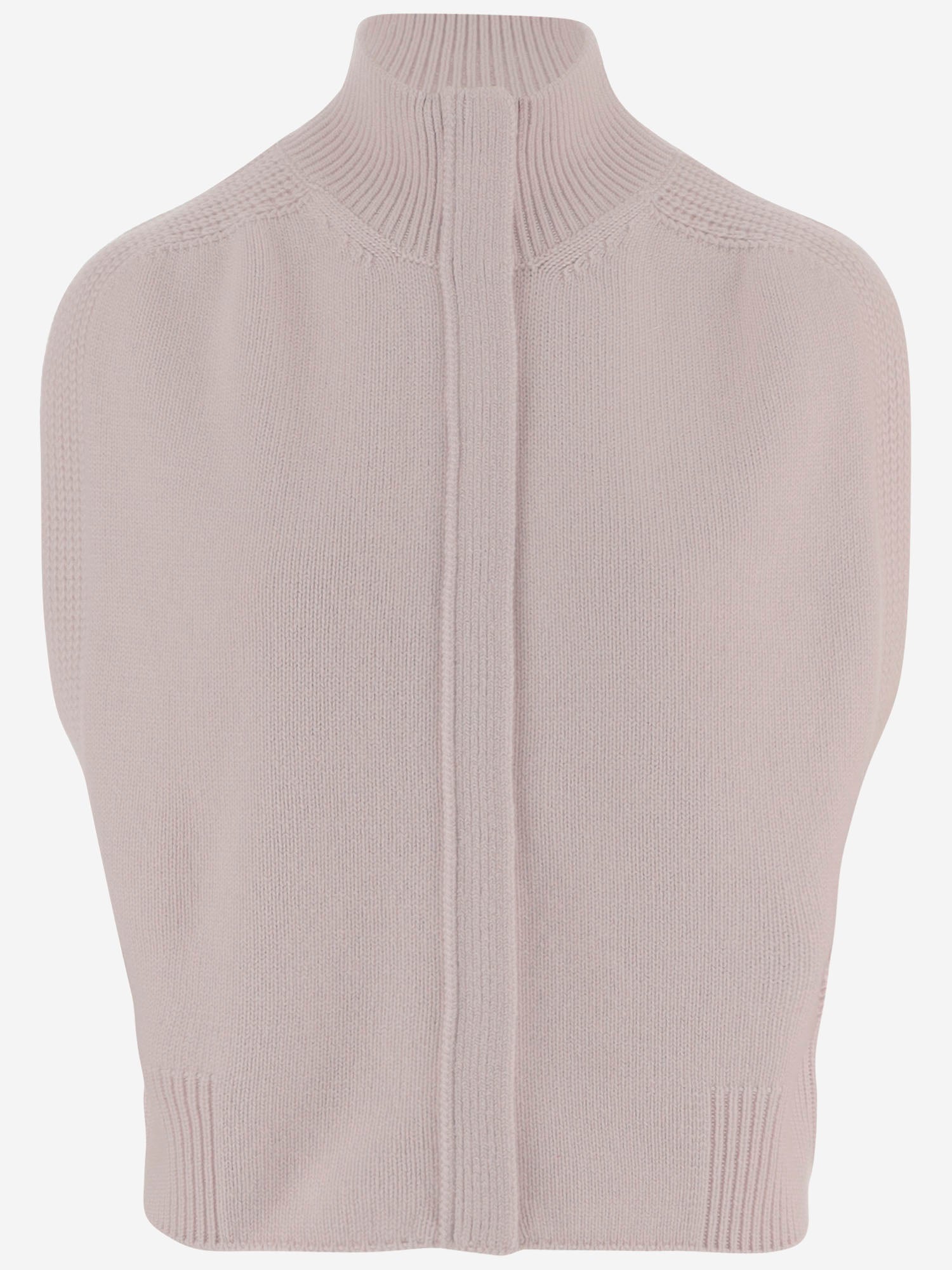 SASUPHI MAGLIA SMANICATA IN CASHMERE