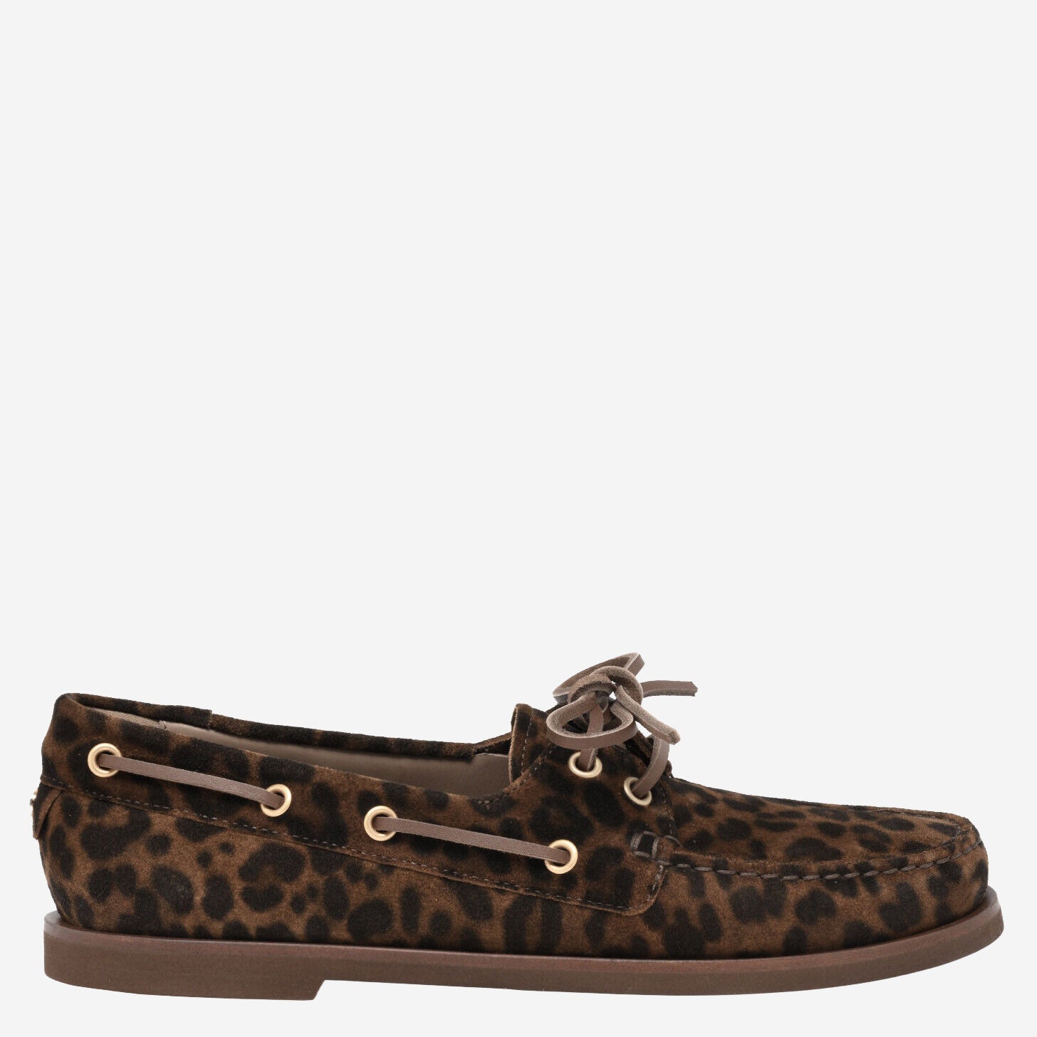 GIANVITO ROSSI Mocassini in pelle con motivo animalier