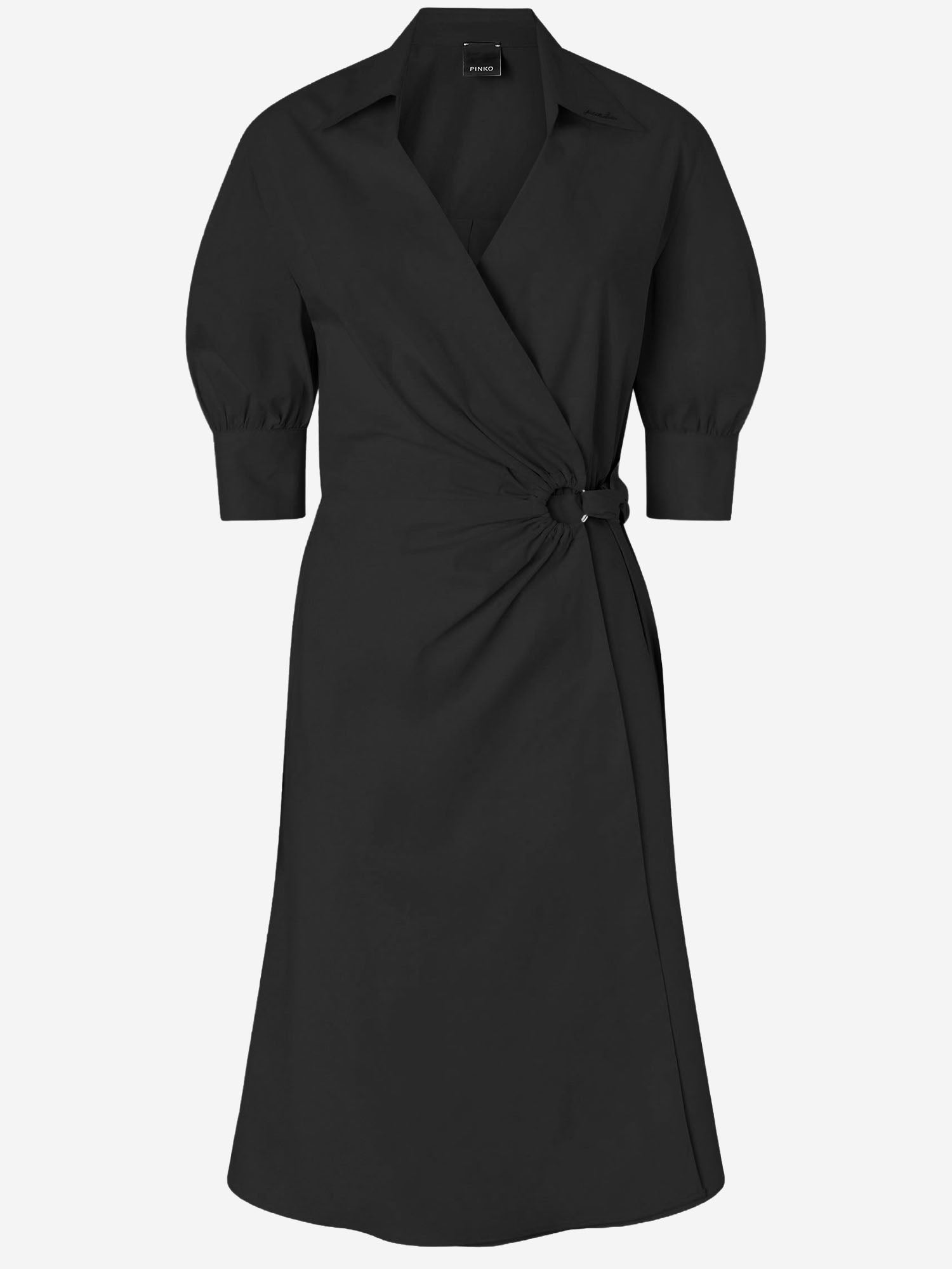 Pinko ABITO CORTO ALINE IN COTONE STRETCH