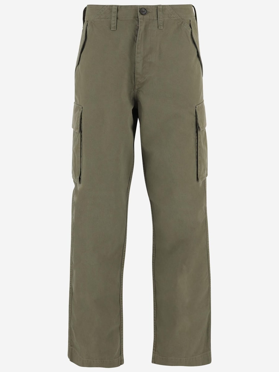 Burberry PANTALONI CARGO IN COTONE