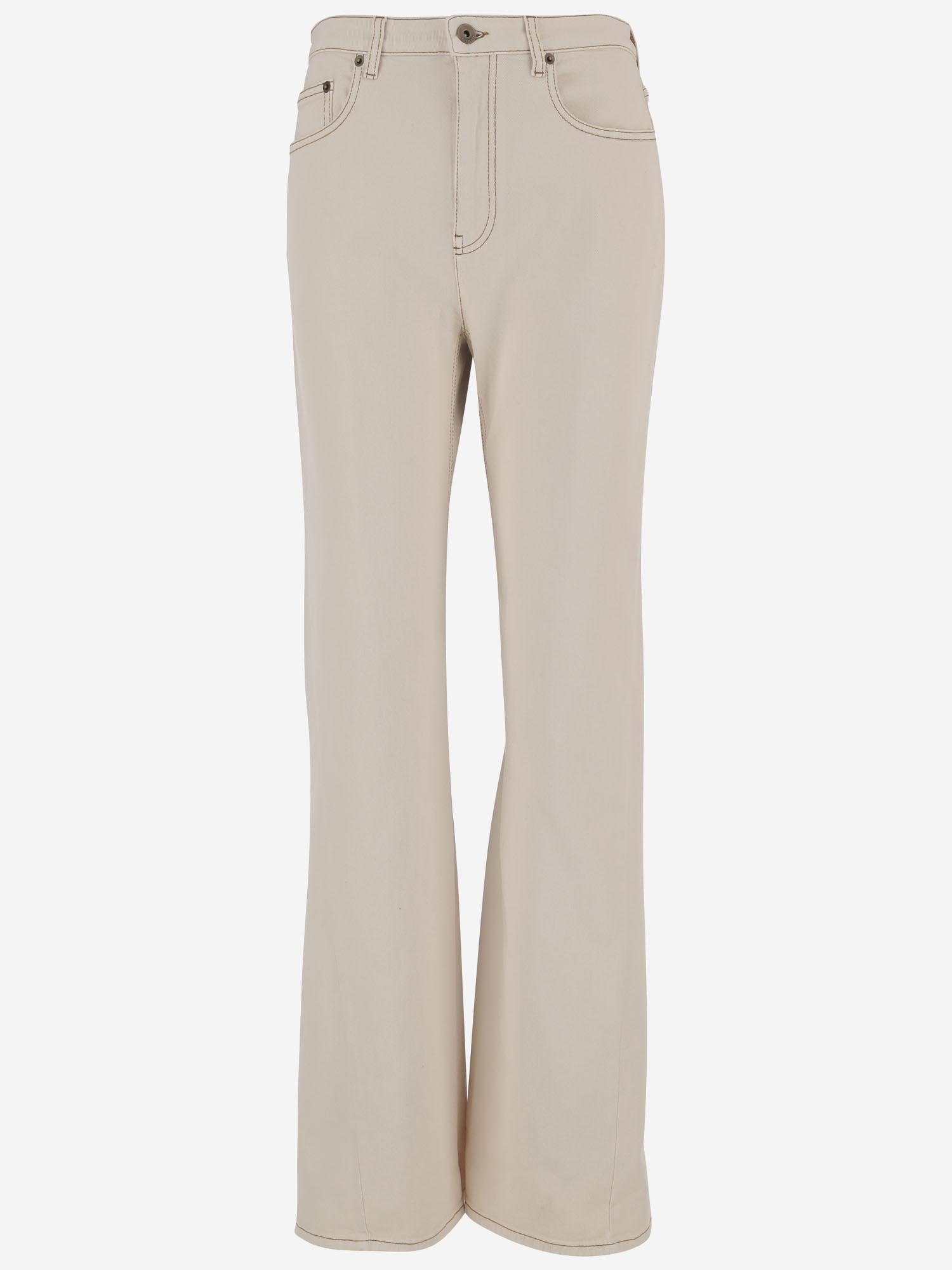 Burberry JEANS IN DENIM DI COTONE CON LOGO