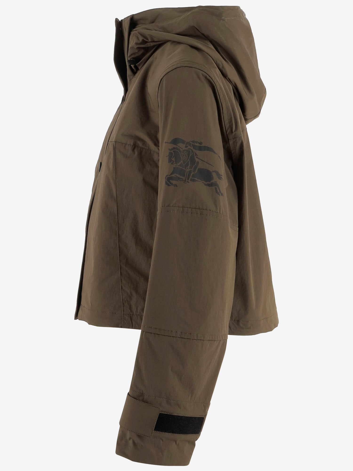 Burberry GIACCA NORWOOD CROPPED IN NYLON, view 2