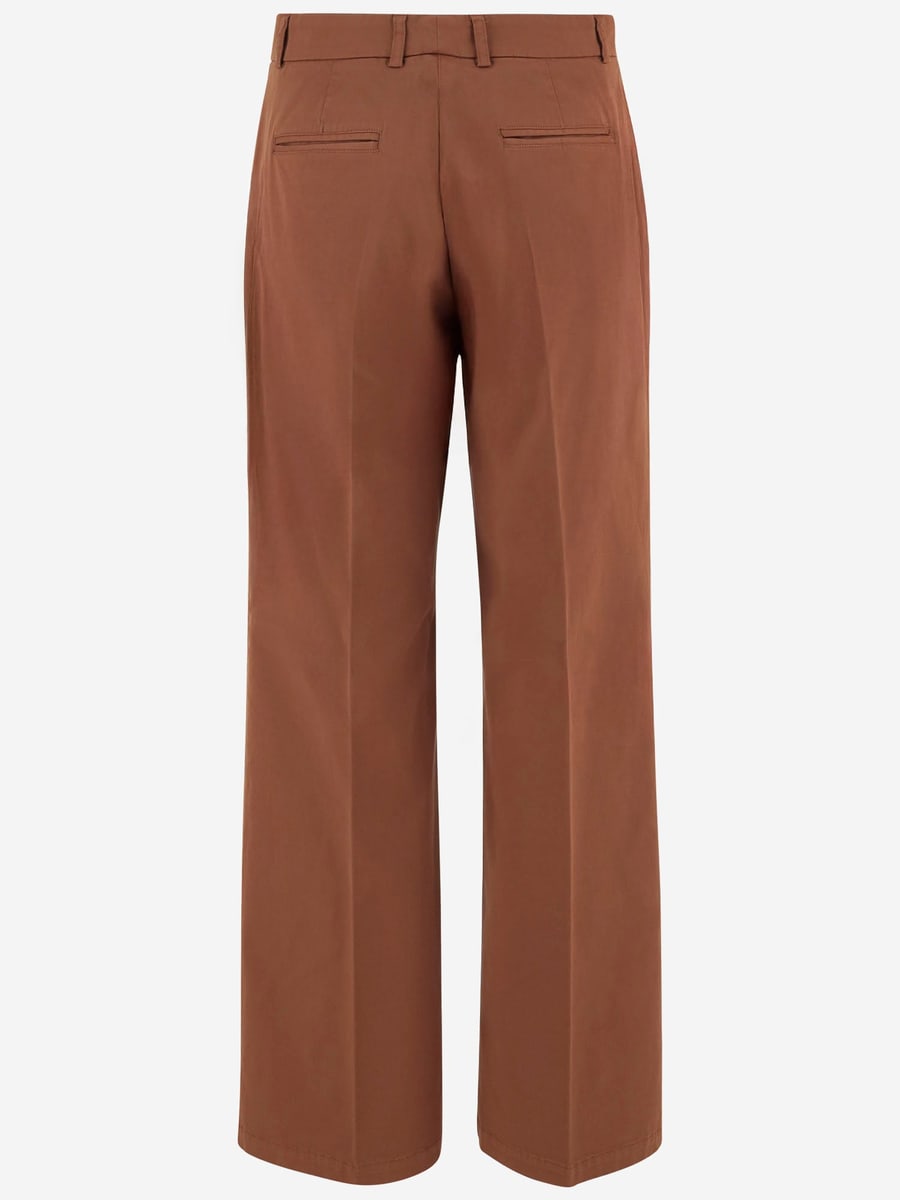 QL2 PANTALONI IN COTONE STRETCH, view 2