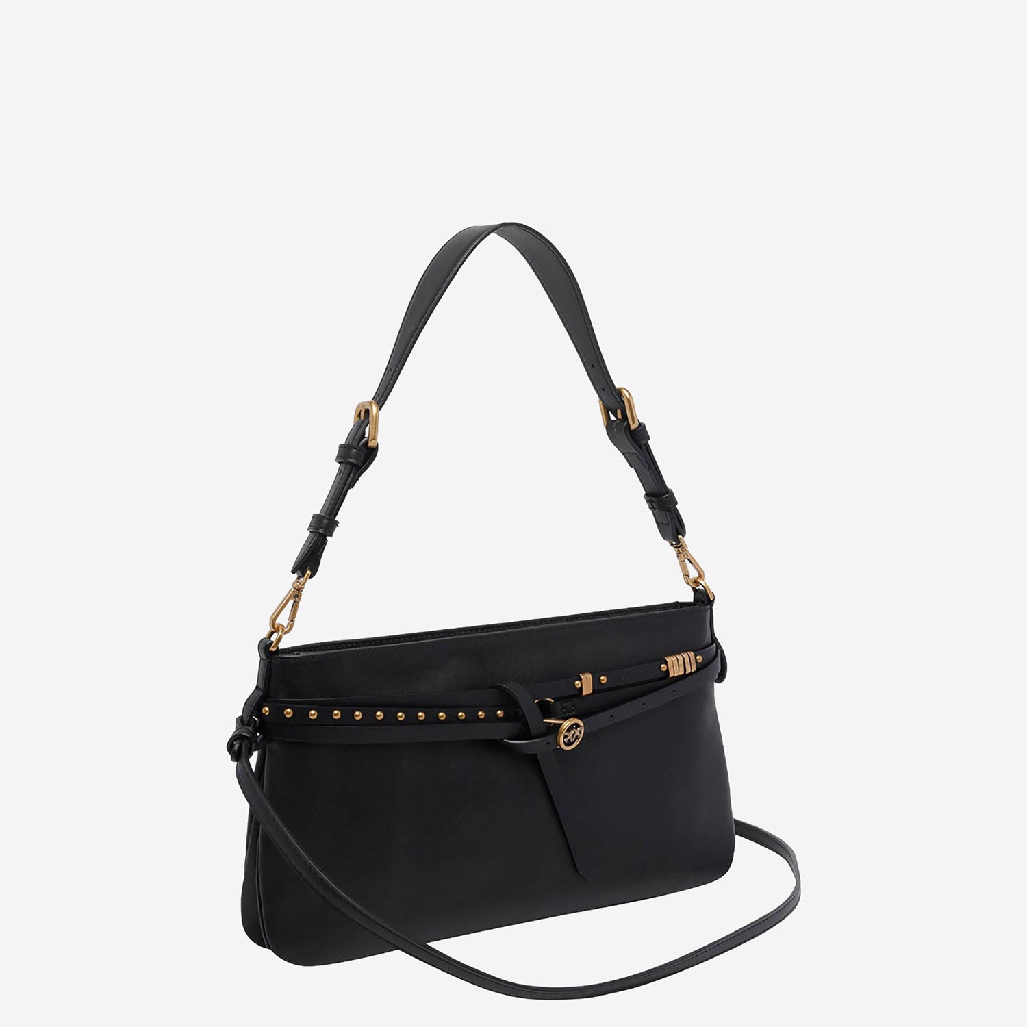 Pinko BORSA A SPALLA IN PELLE, view 2