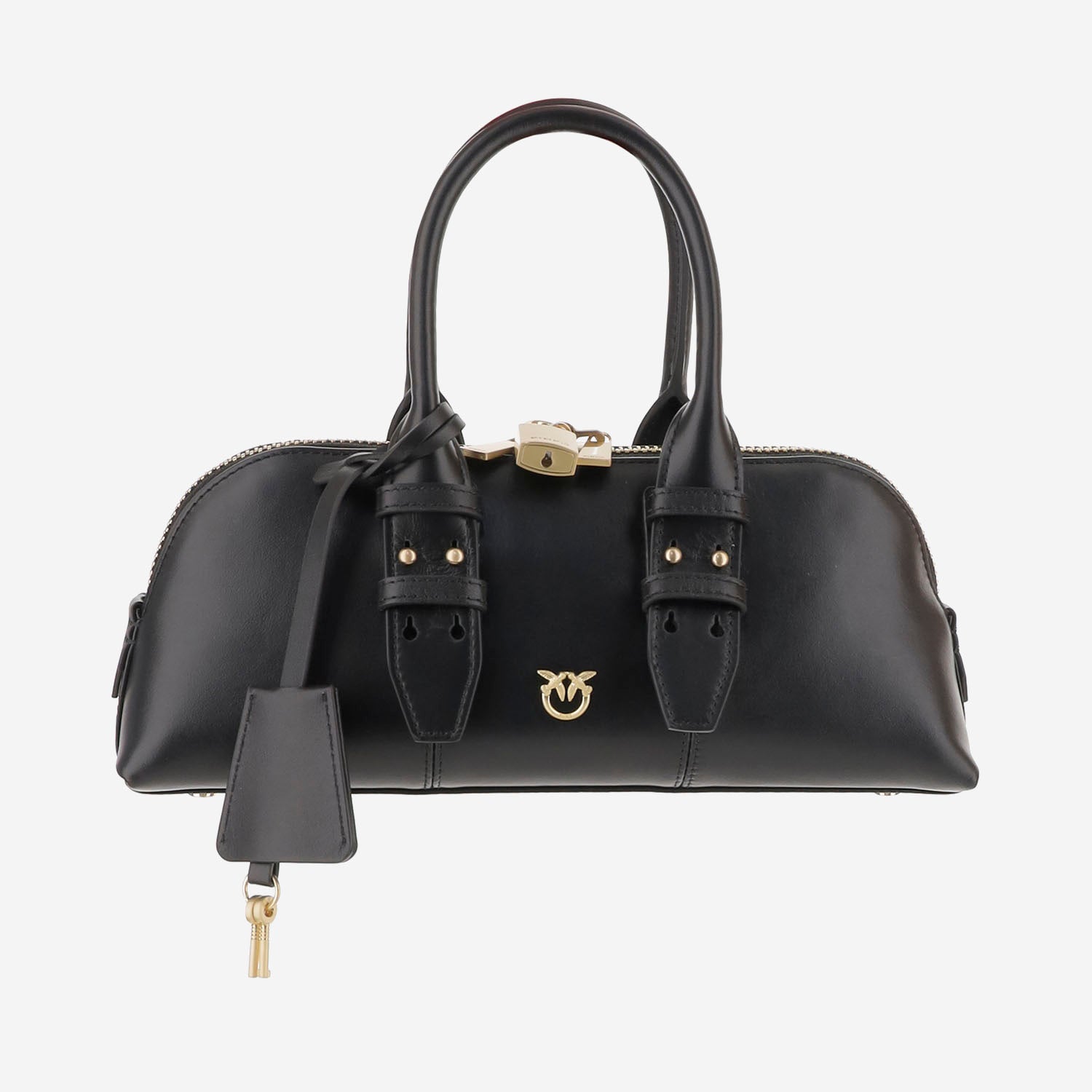 Pinko Borsa bowling Escape Horizontal in pelle
