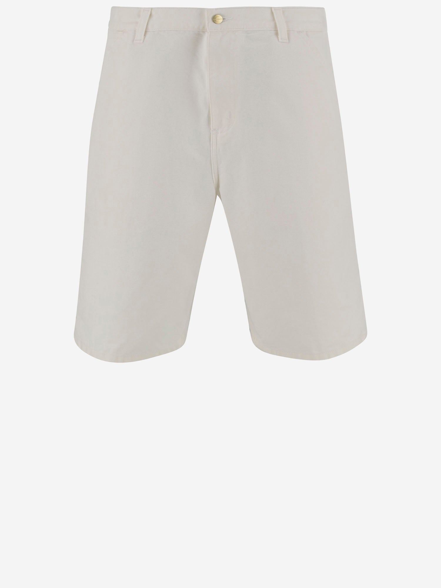 Carhartt WIP PANTALONI CORTI IN COTONE CON LOGO