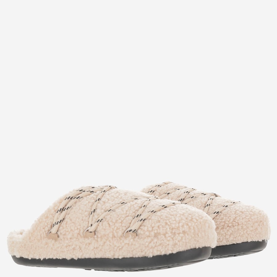 MOON BOOT TEDDY SLIPPER IN SHEARLING, view 3