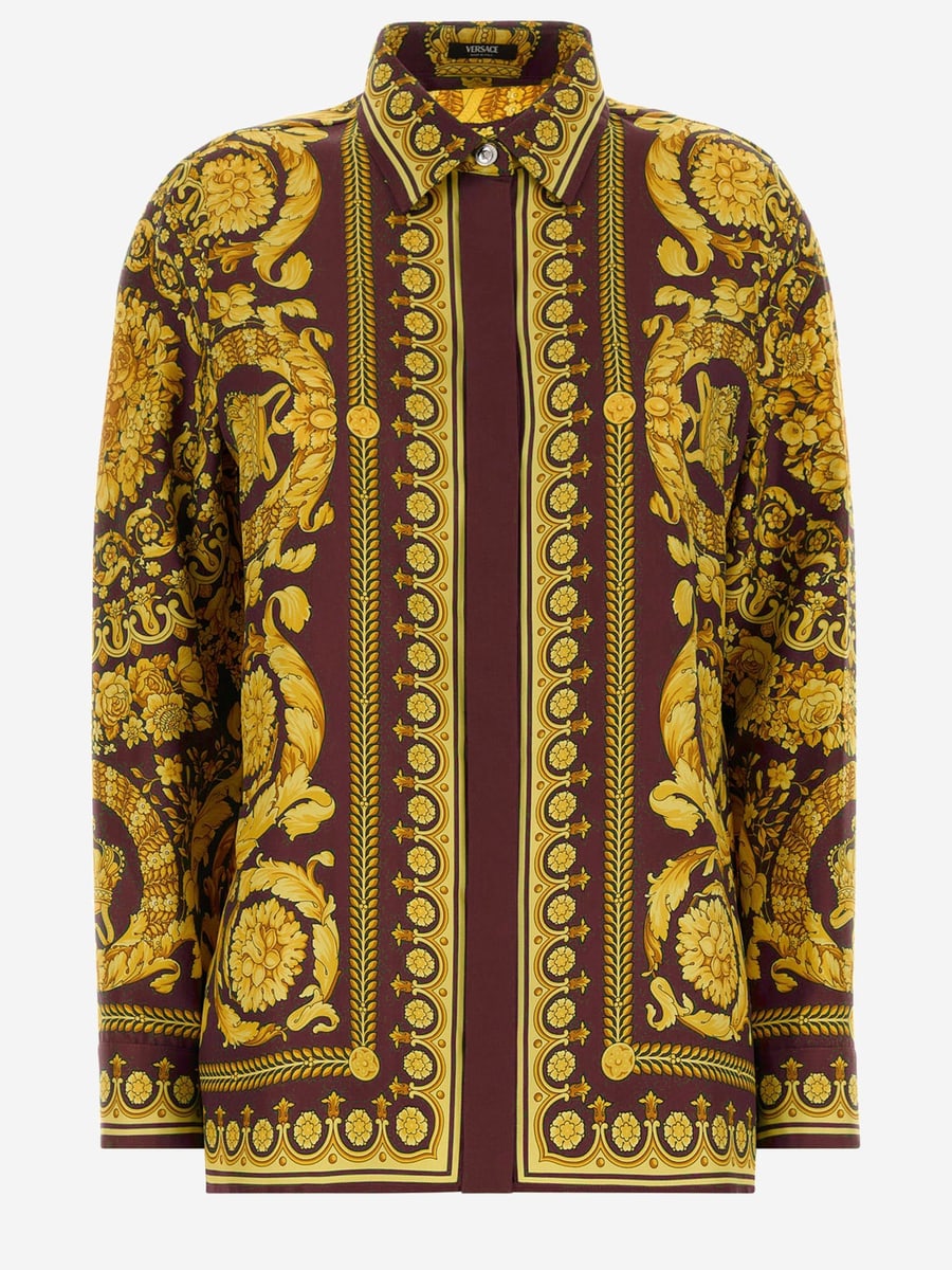 Versace CAMICIA MARCOS IN SETA