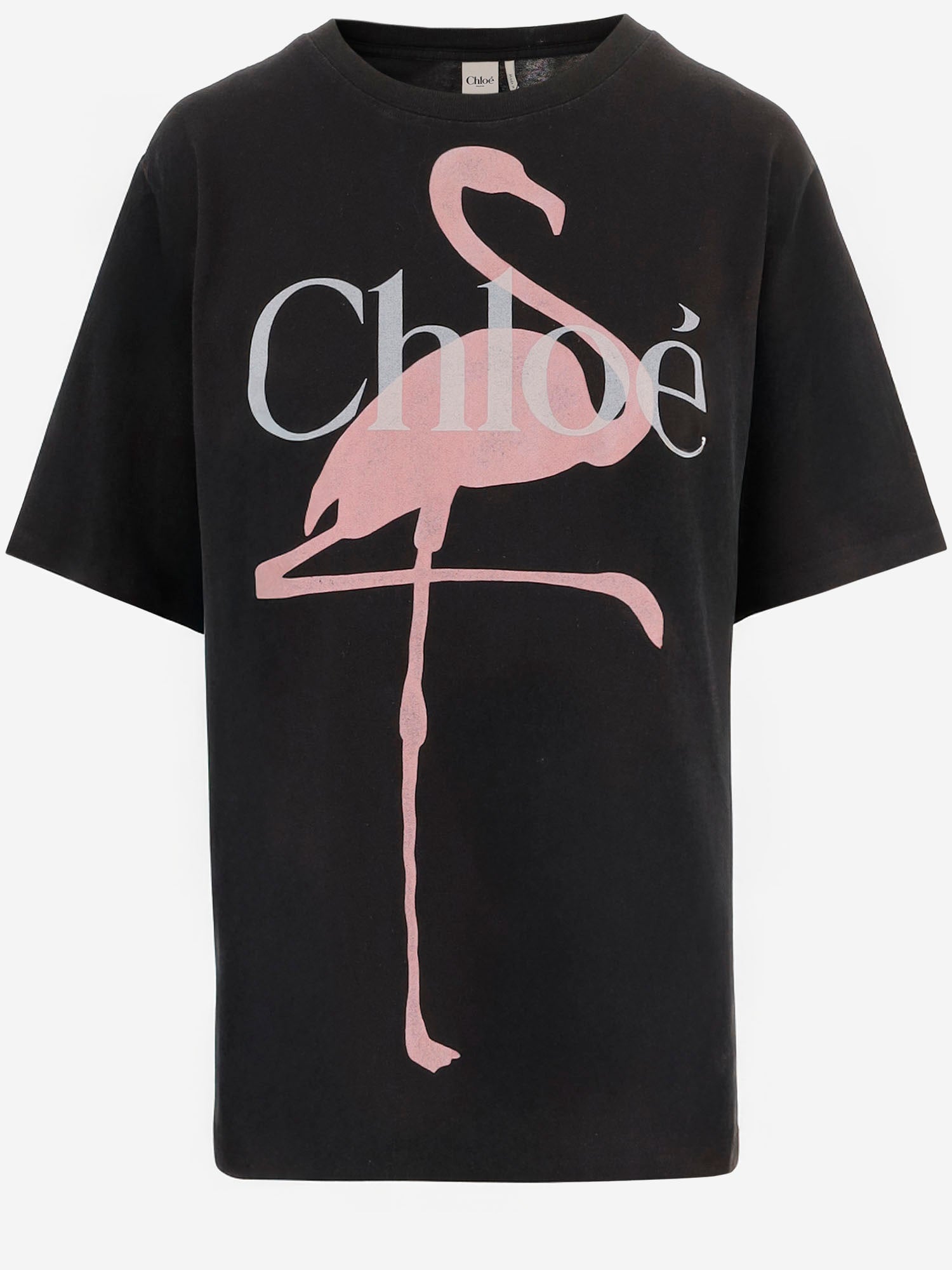 Chloé T-SHIRT IN COTONE CON LOGO
