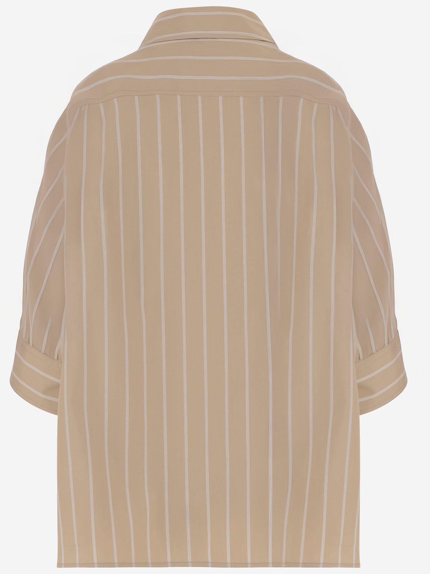 Jil Sander CAMICIA IN COTONE CON MOTIVO A RIGHE, view 2