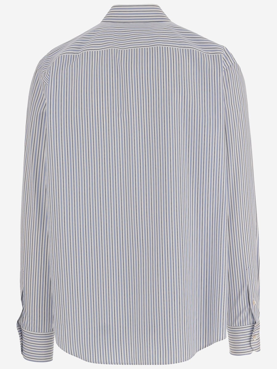 VALENTINO CAMICIA IN COTONE CON LOGO, view 2