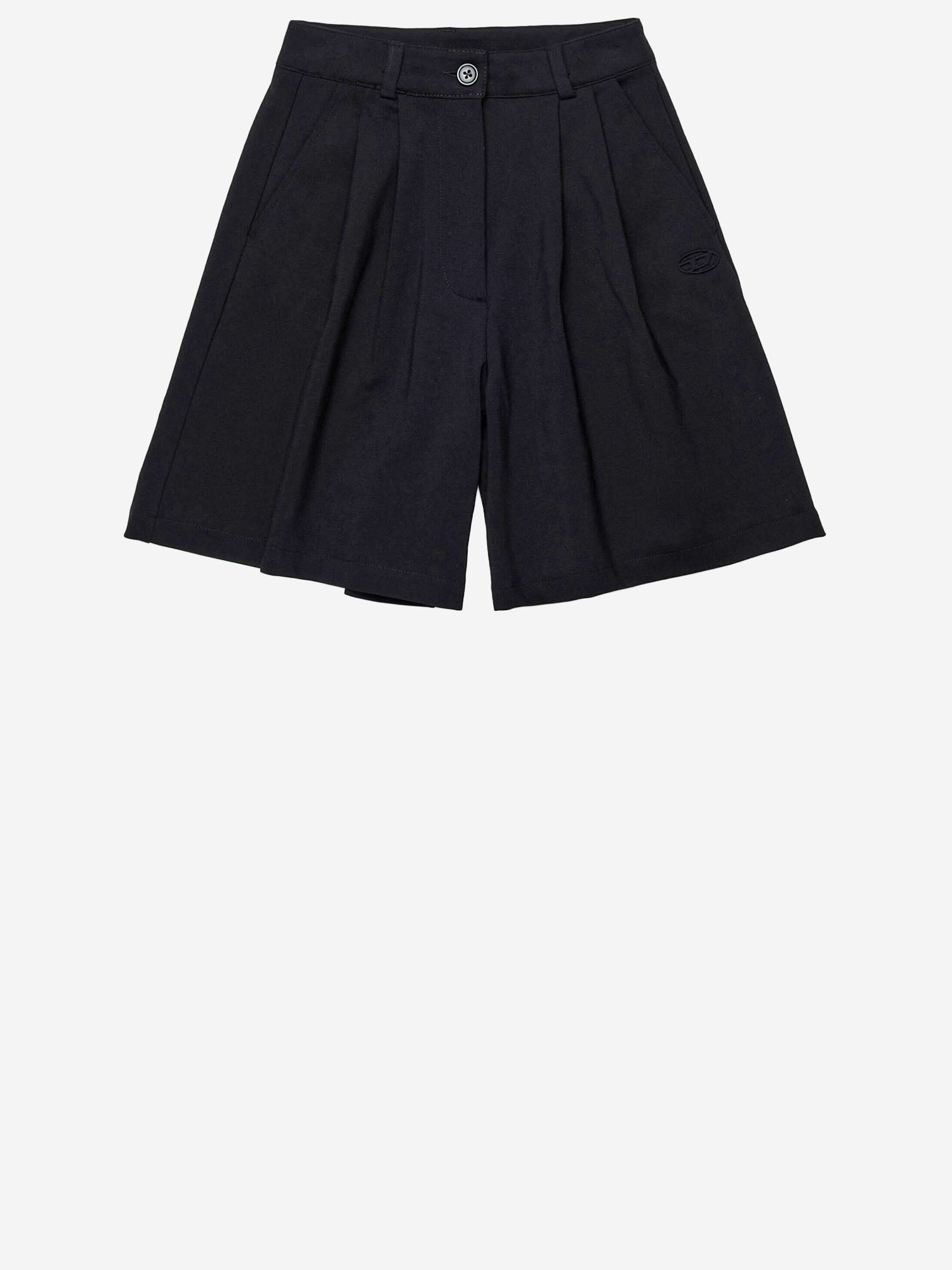 DIESEL KIDS PANTALONI CORTI PALLYN IN MISTO VISCOSA STRETCH