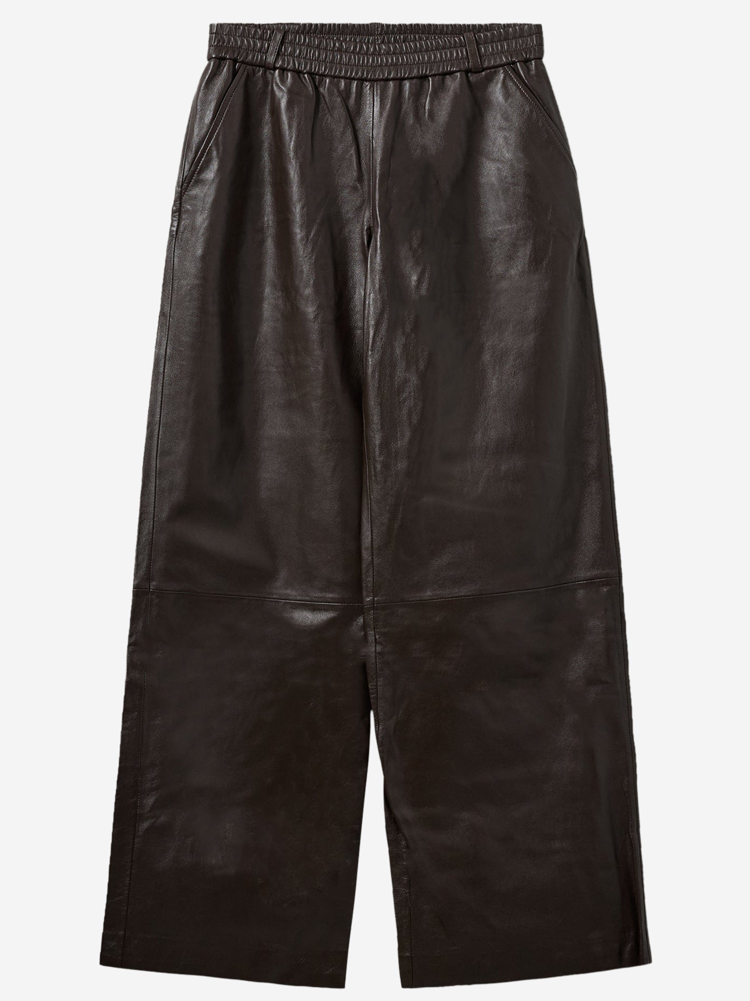 THE.GARMENT PANTALONI SOHO IN PELLE DI AGNELLO