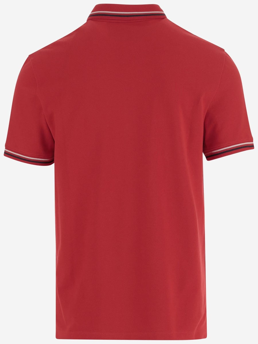 VALENTINO POLO IN COTONE CON LOGO, view 2