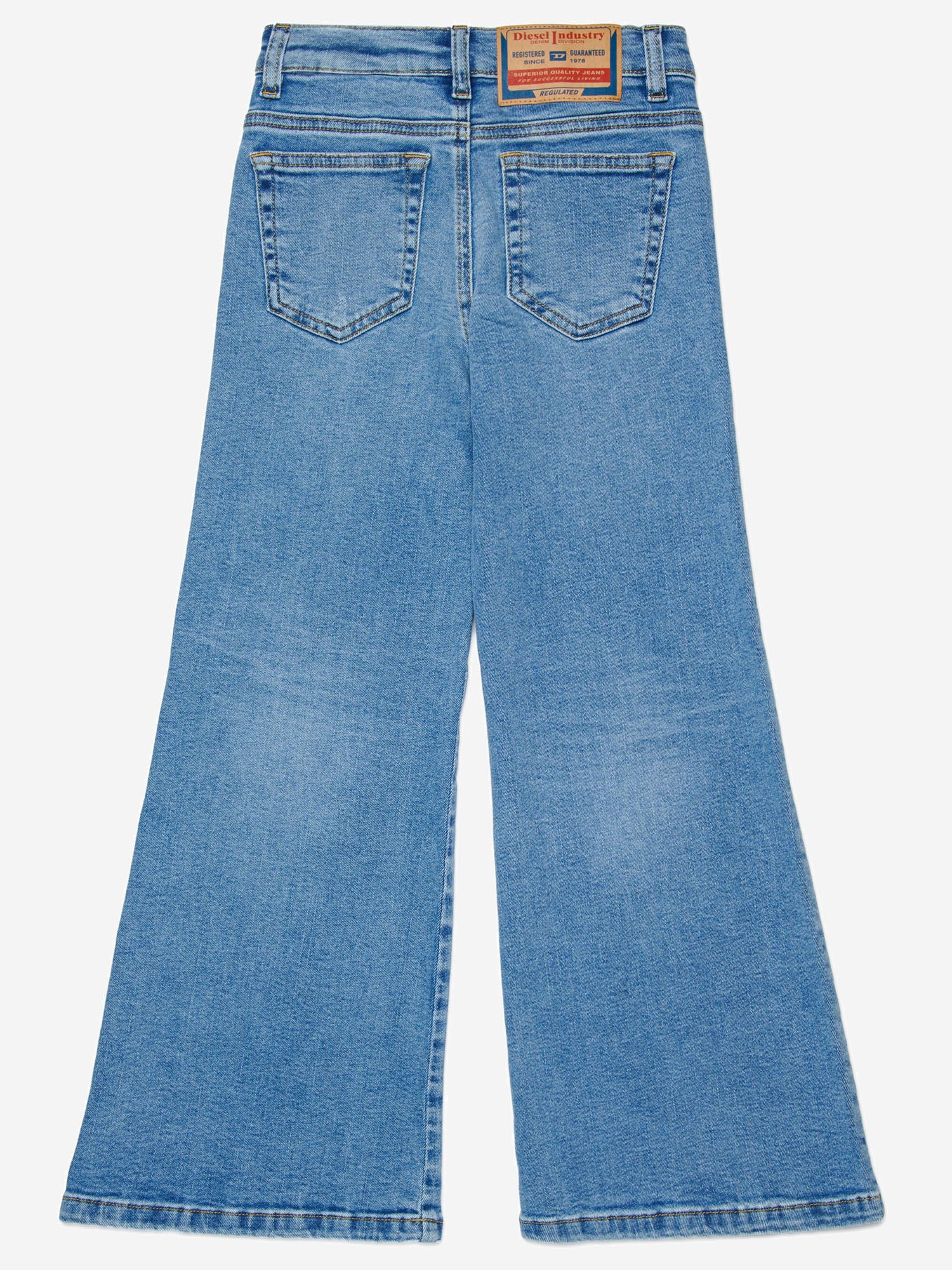 DIESEL KIDS JEANS 1978-J IN COTONE STRETCH, view 2