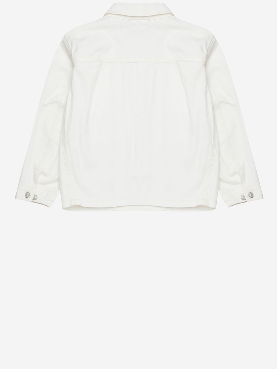 DIESEL KIDS GIACCA JSTACK IN COTONE, view 2