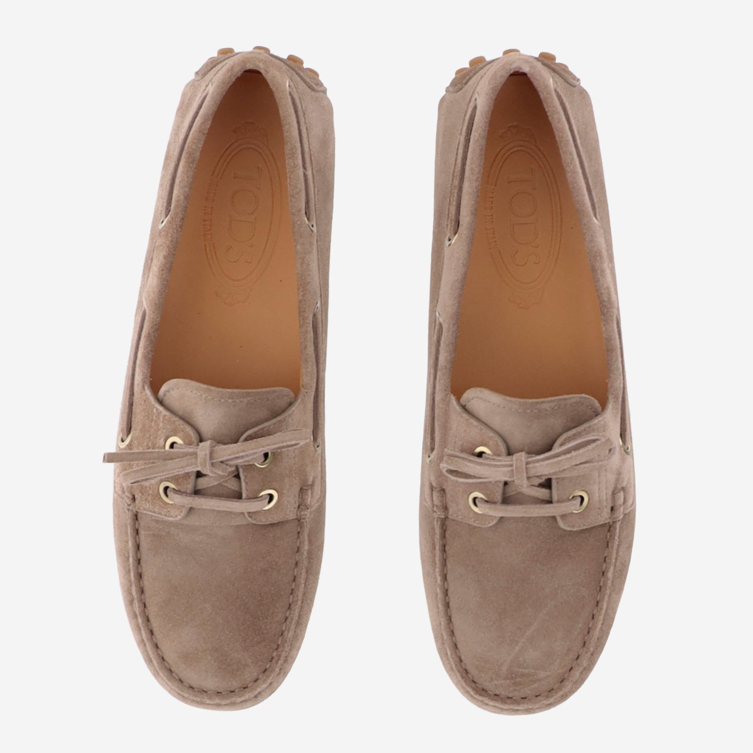 Tod's MOCASSINI IN PELLE SCAMOSCIATA, view 2