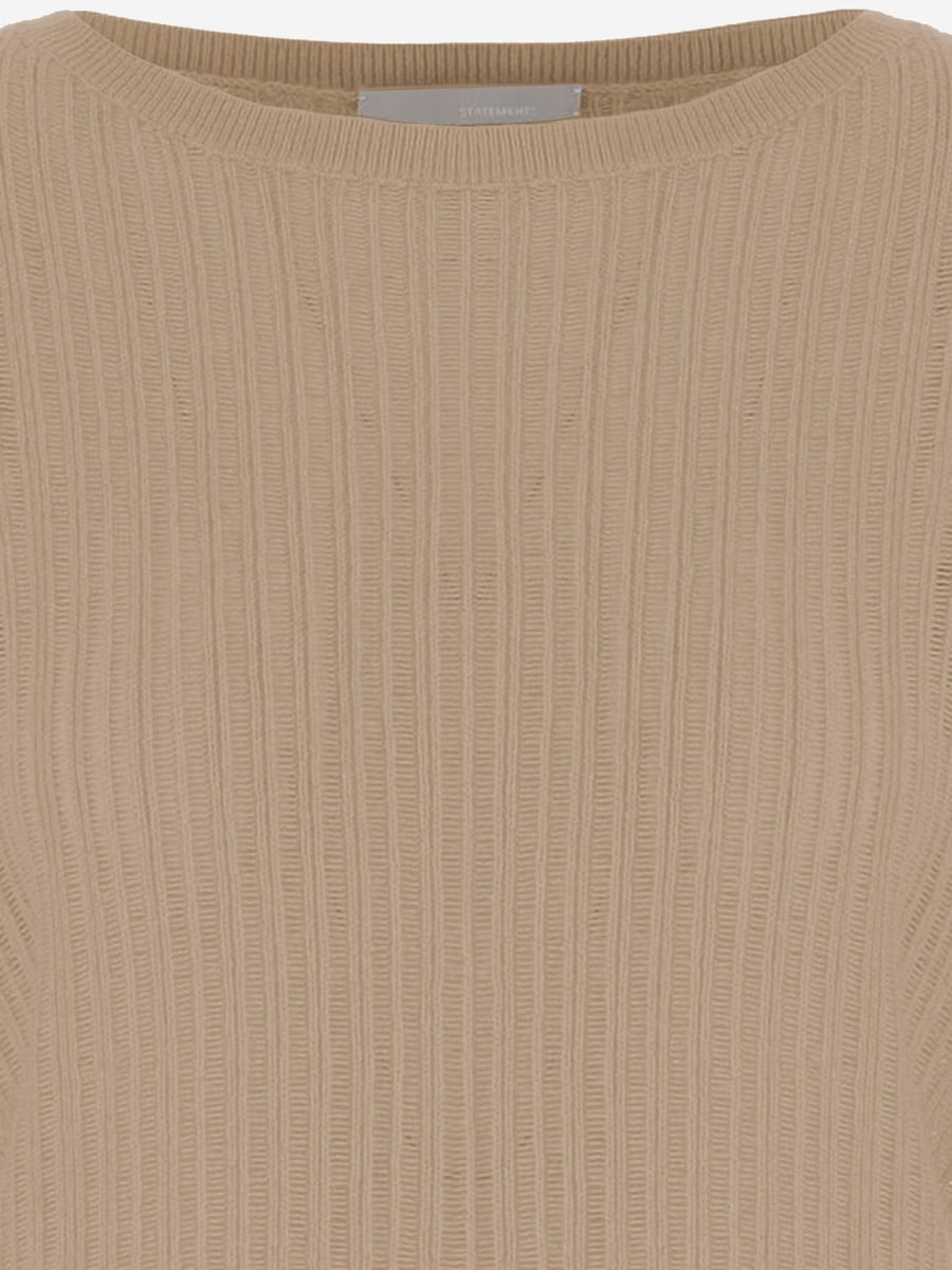 ALLUDE MAGLIA IN CASHMERE, view 3