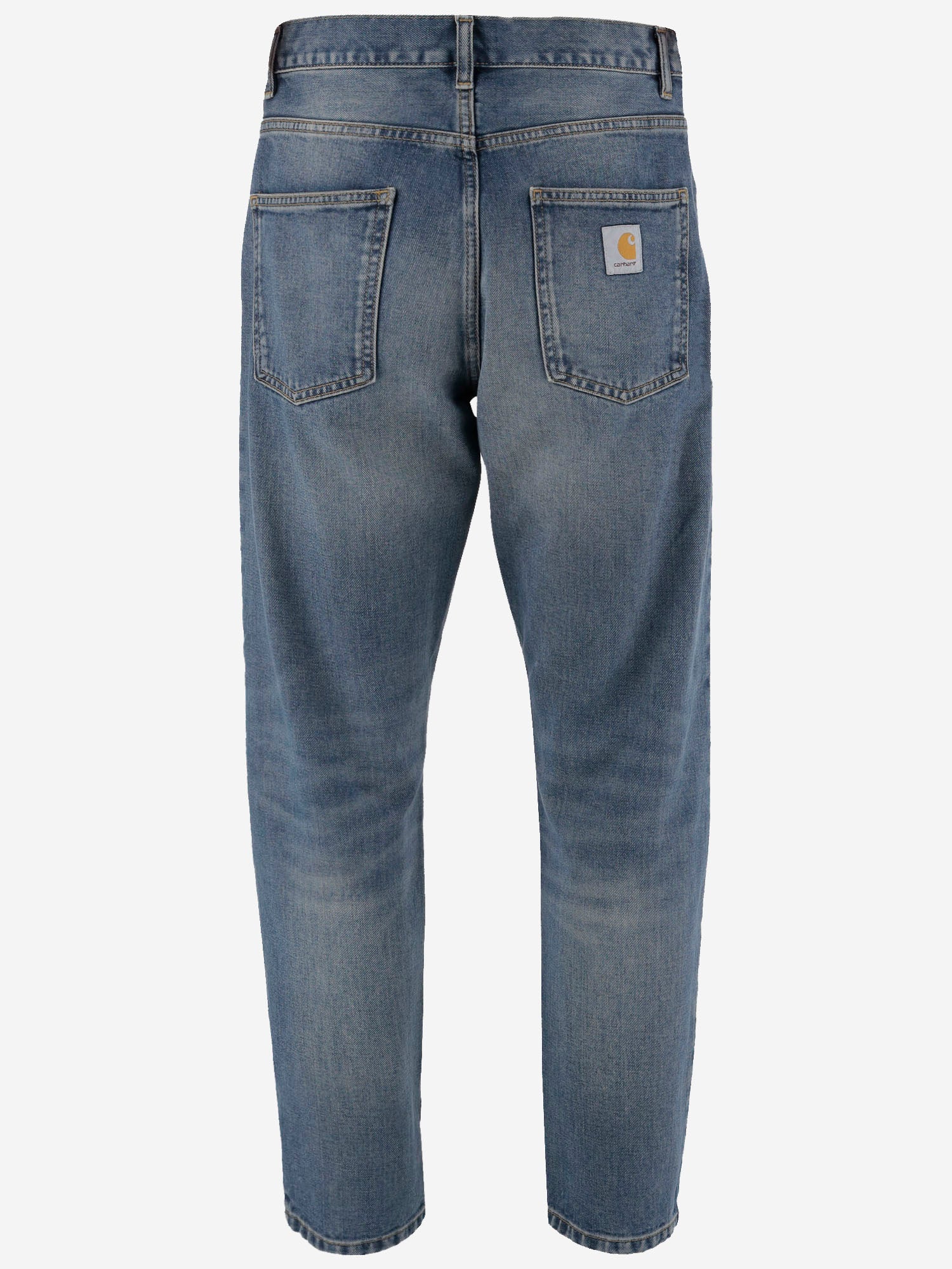 Carhartt WIP JEANS IN DENIM DI COTONE, view 2