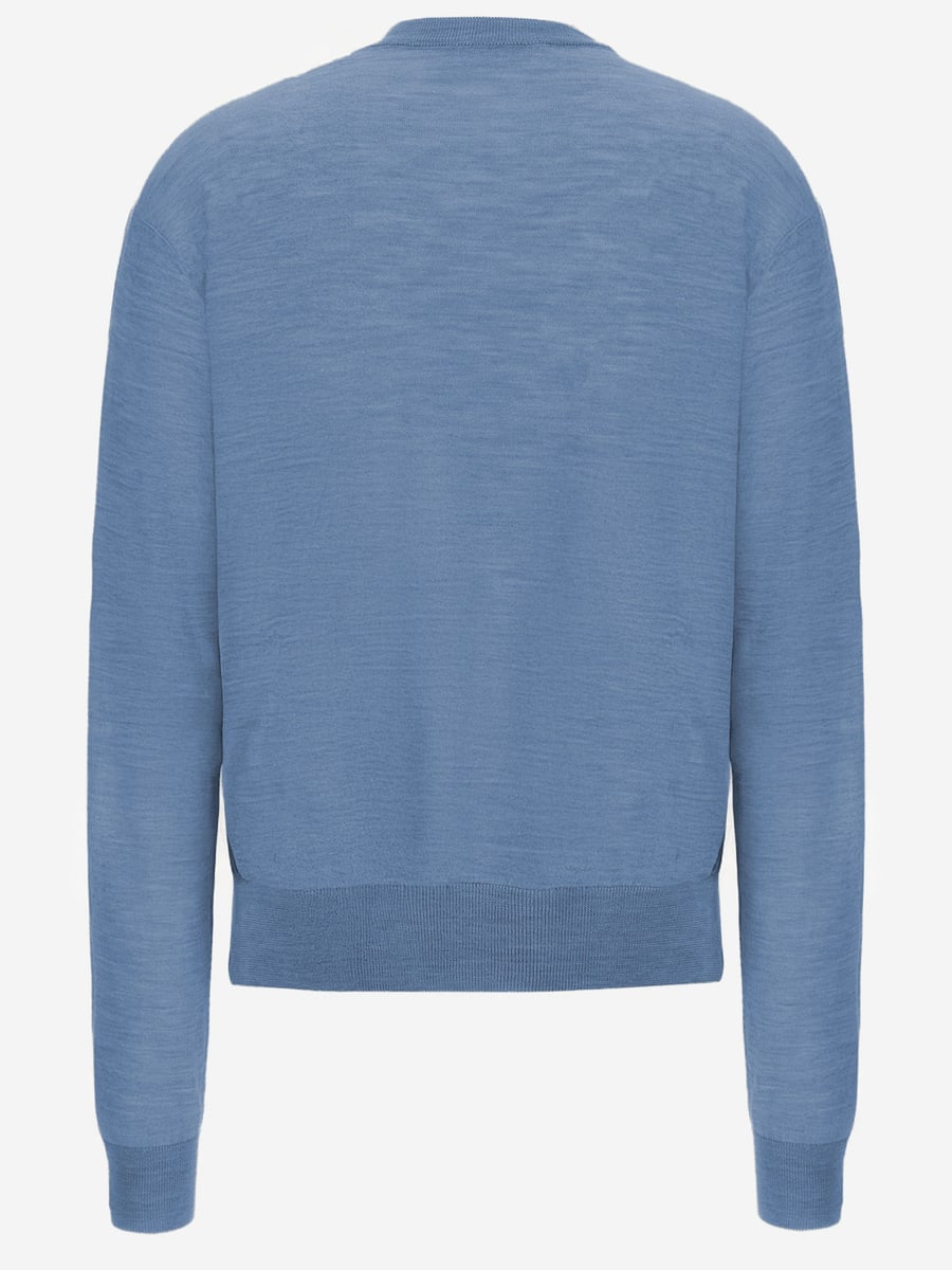 Jil Sander MAGLIA IN MISTO LANA E CASHMERE, view 2