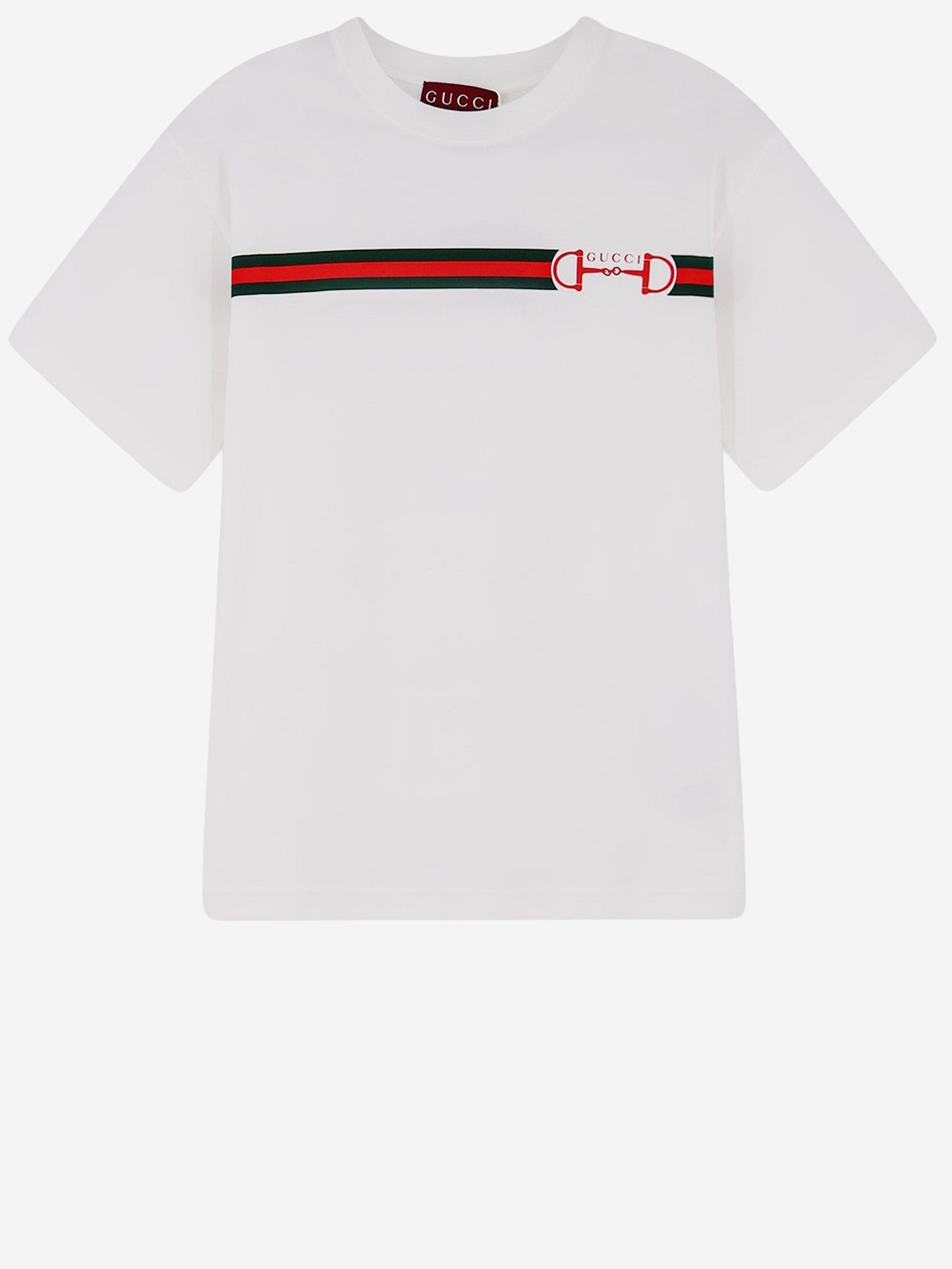 Gucci T-shirt in cotone con stampa logo