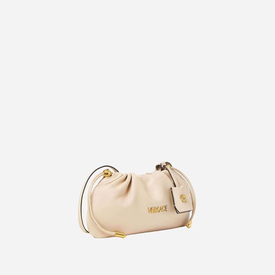 Versace VERSACE TAG MINI BORSA IN NAPPA, view 2