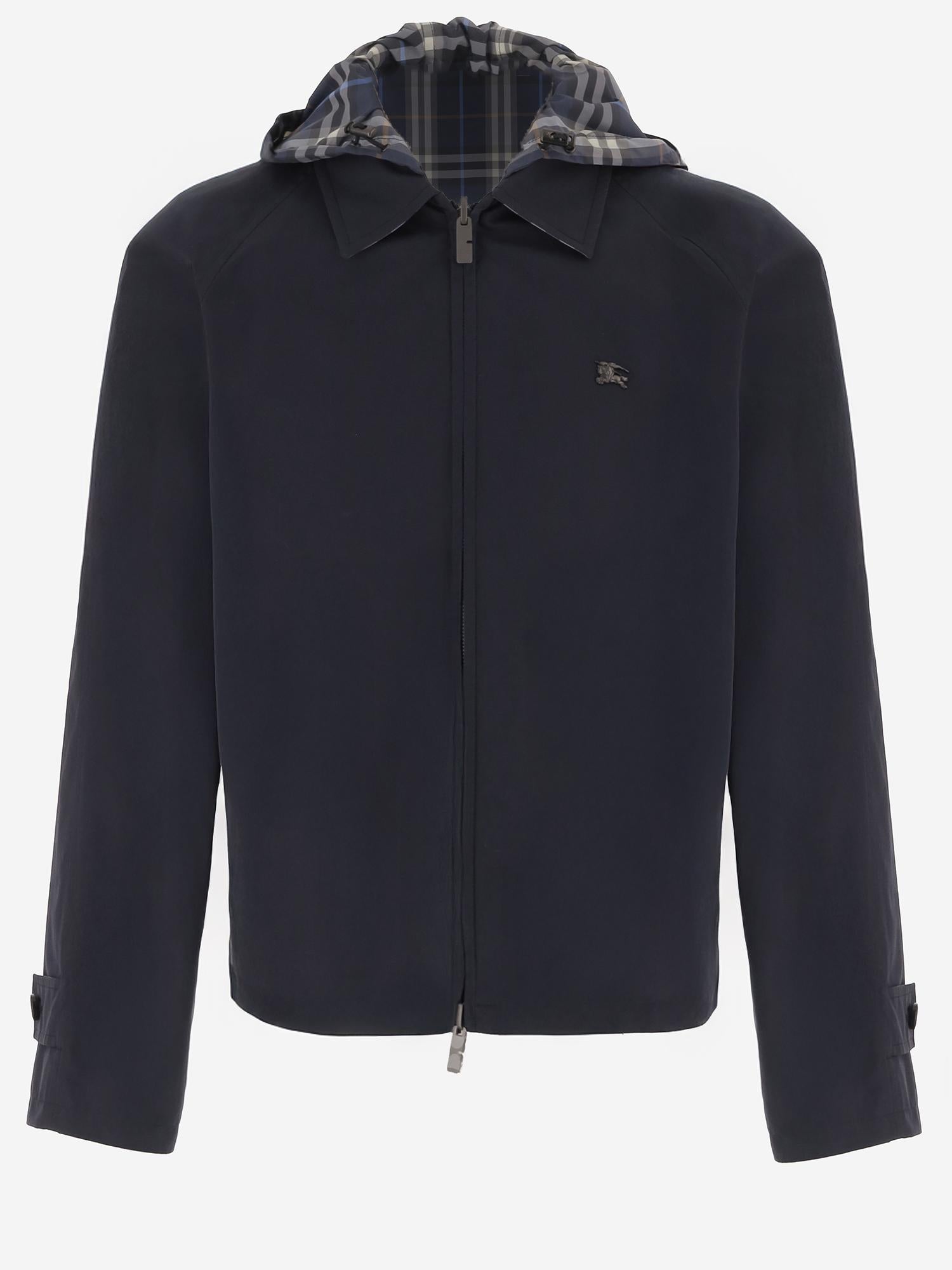 Burberry GIACCA REVERSIBILE IN COTONE CHECK