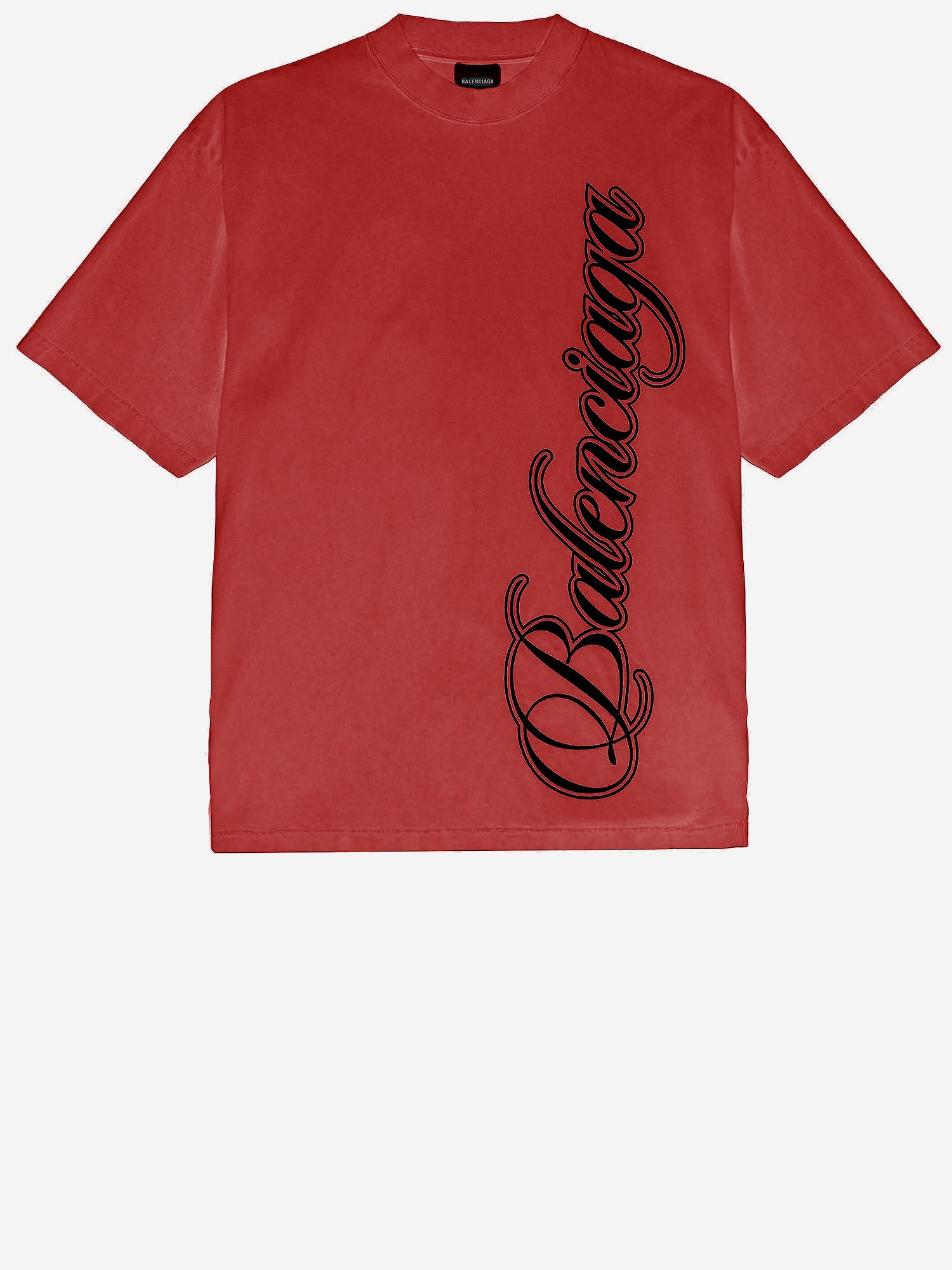 Balenciaga T-SHIRT IN COTONE STAMPA LOGO