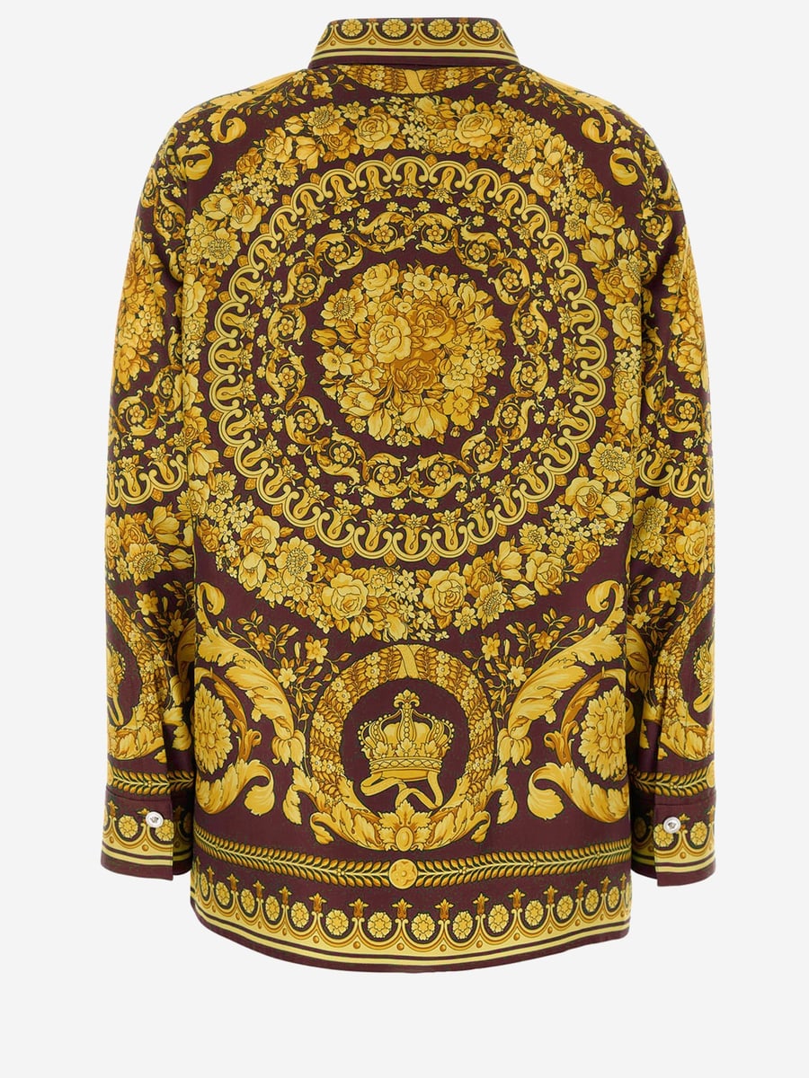 Versace CAMICIA MARCOS IN SETA, view 2
