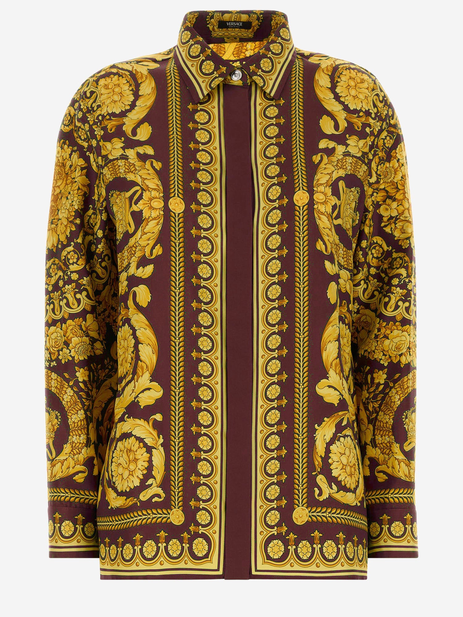 Versace CAMICIA MARCOS IN SETA