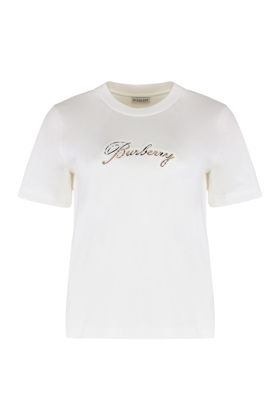 Burberry T-shirt in cotone con logo