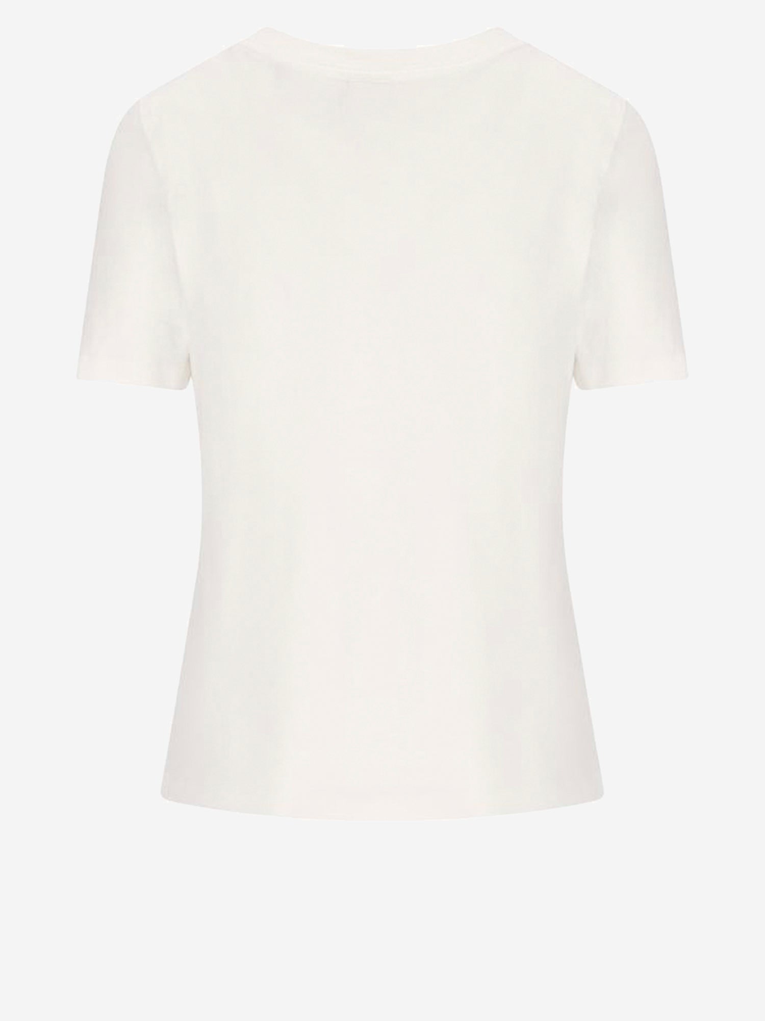 Chloé T-SHIRT IN COTONE CON STAMPA LOGO, view 2