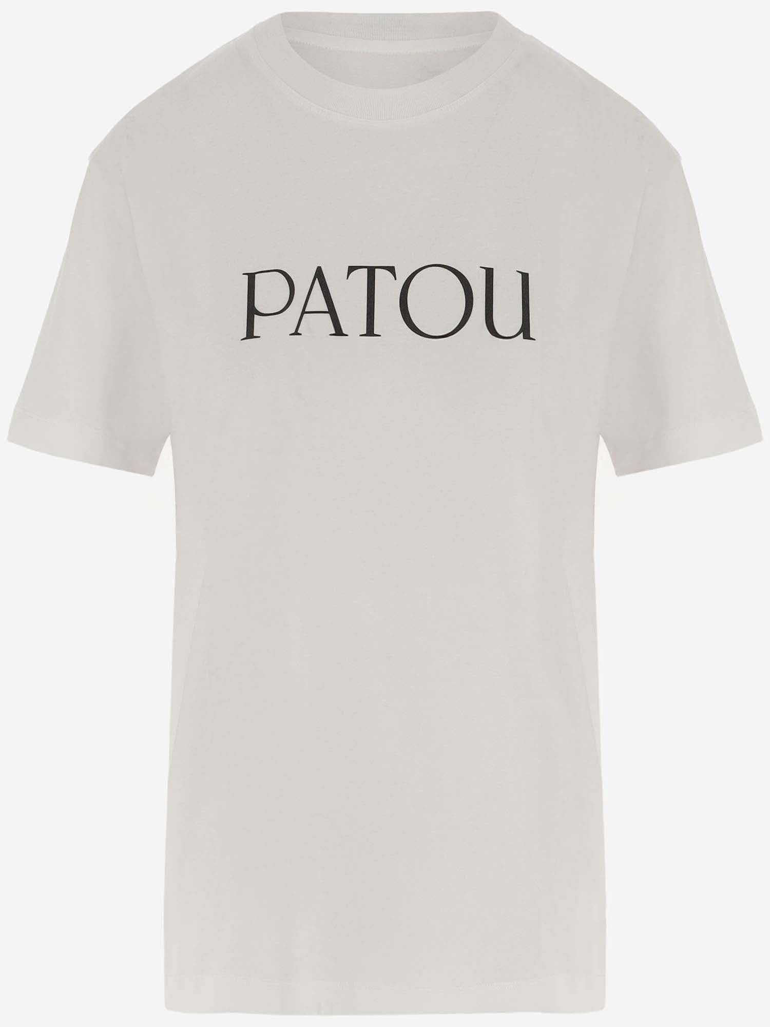 PATOU T-SHIRT IN COTONE CON LOGO