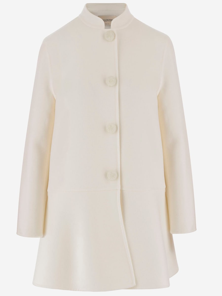 VALENTINO CAPPOTTO IN LANA VERGINE E CASHMERE