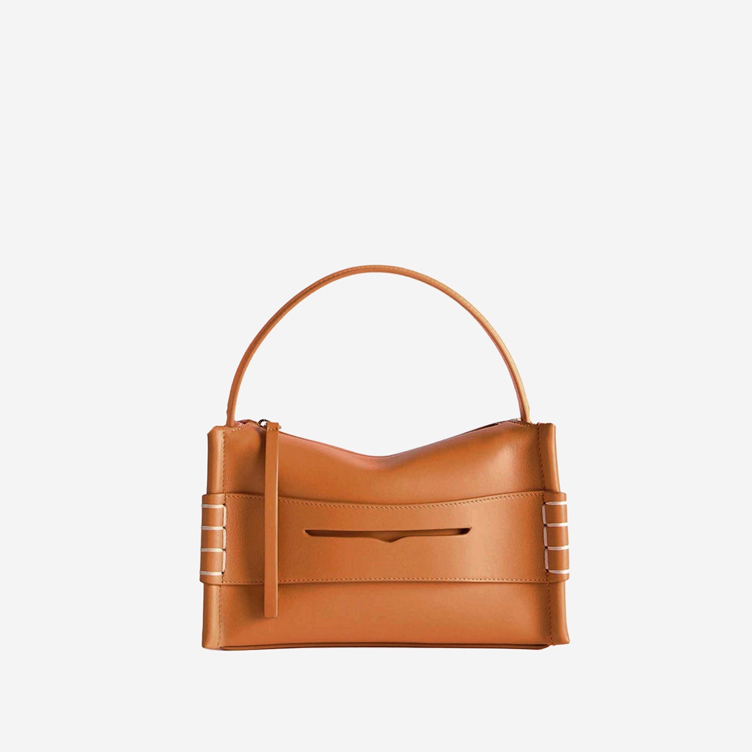 JW Anderson BORSA PICCOLA LOAFER IN PELLE CON LOGO