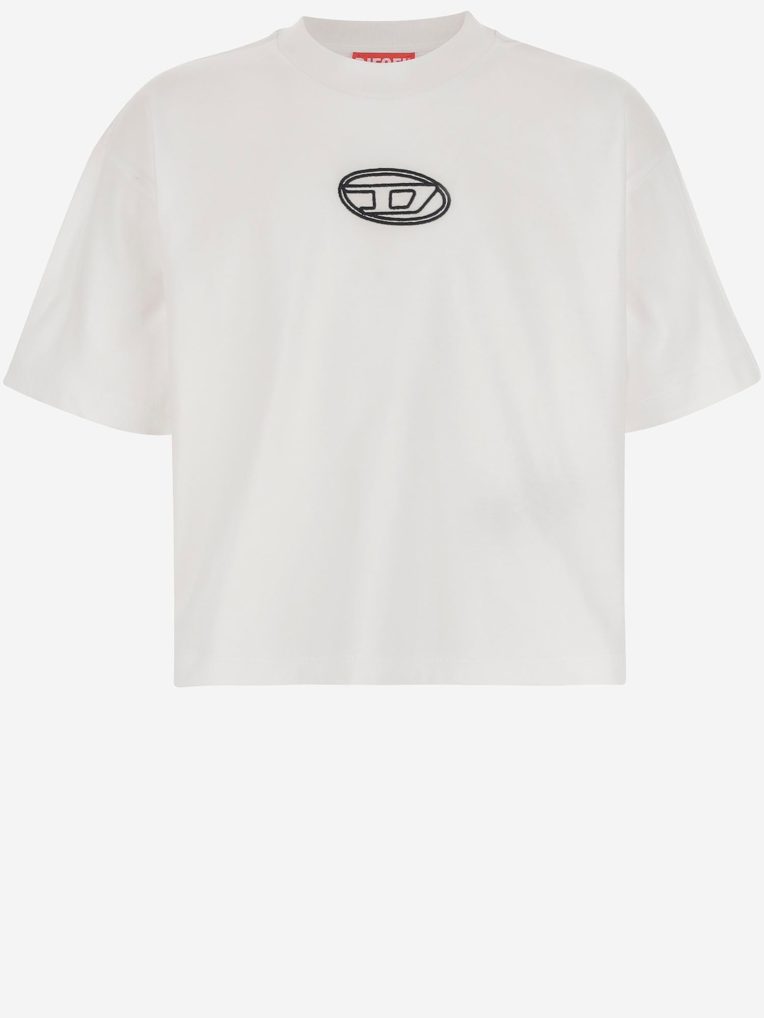 DIESEL KIDS T-SHIRT TIXAN IN COTONE CON LOGO