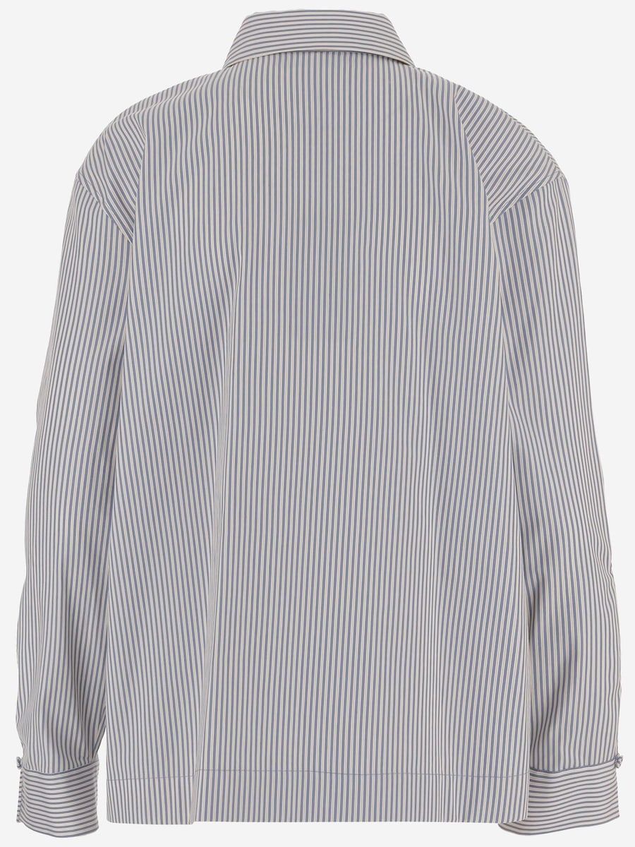 Fendi CAMICIA IN COTONE CON MOTIVO A RIGHE, view 2